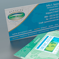 Business Cards (Mercator Companies/Mercator Industries)